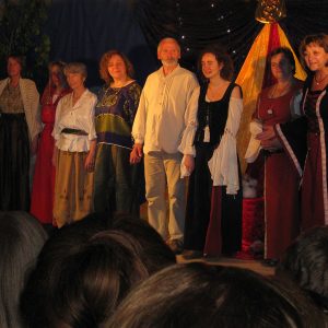 Märchenerzähler und Geschichtenerzählerin Märchenfest